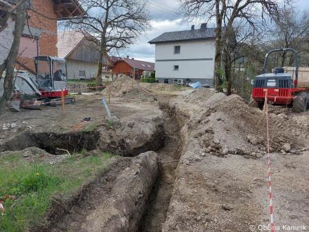 Izgradnja kanalizacije v Bistričici – II. faza (1)